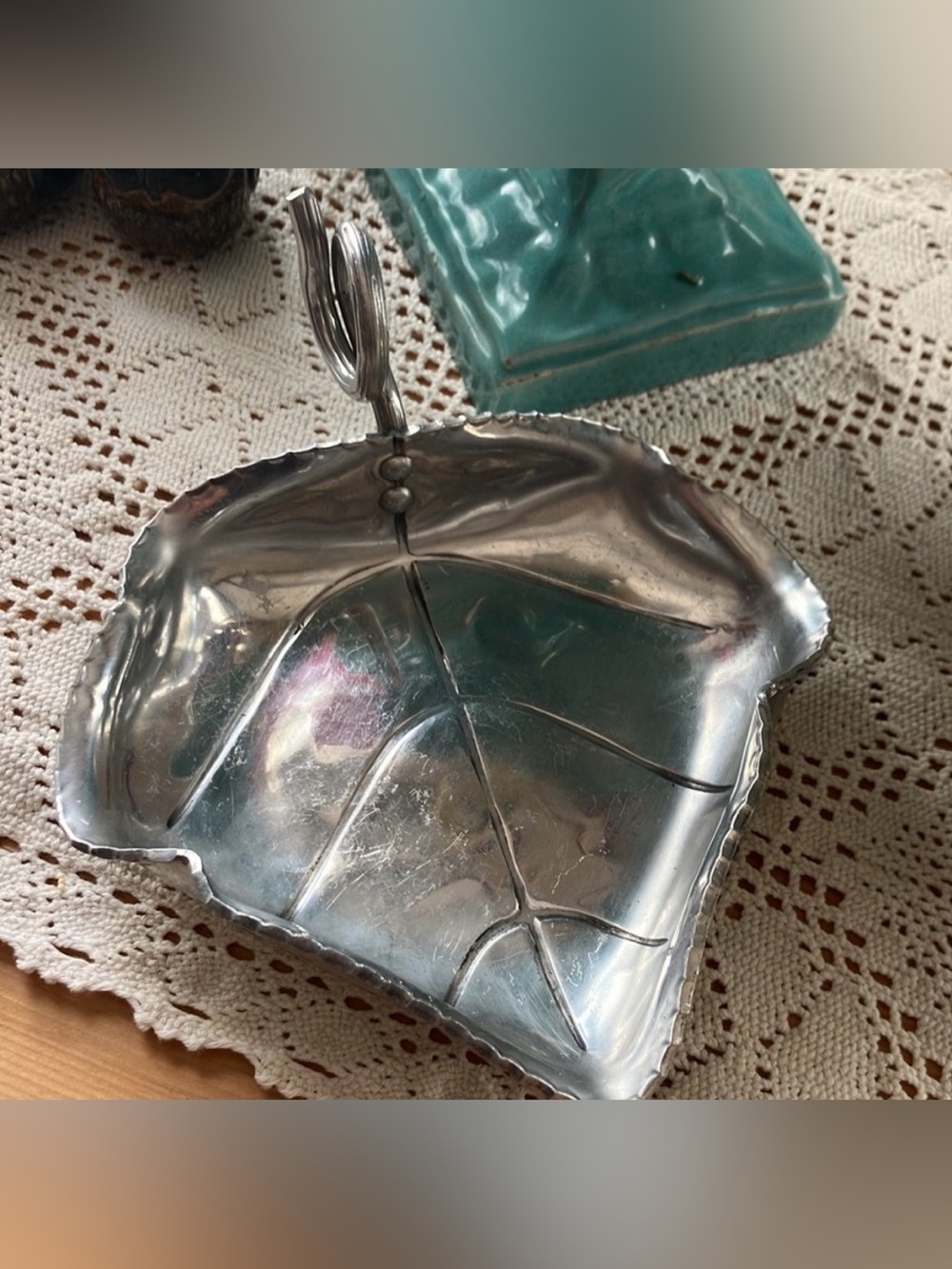 B.W. Buenilum Hand Forged Aluminum LEAF DISH